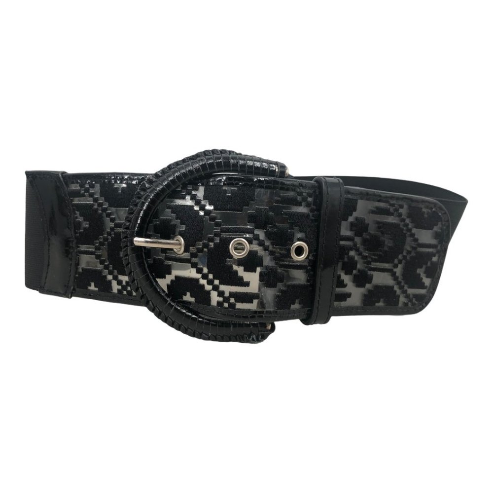 Motif 56 Belt Think stretch All Leather Belt Small